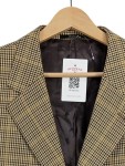 Vorschaubild 6 von Herren Sakko kariert Business Beige Gr. 52/XL