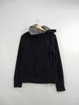 Vorschaubild 2 von Damen Trainingsjacke Hoodie Gr. 40 Schwarz Sportlich
