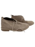 Vorschaubild 1 von Stiefel Herren Gr. 41 Beige Leder Schnürung 2.5 cm Casual Freizeit