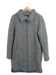 Vorschaubild 1 von Damen Übergangsmantel Gr. 38 Blau Casual Meliert Langarm