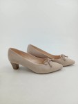 Vorschaubild 2 von Damen Pumps Gr. 37.5 Beige Elegant Wildleder