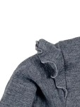 Vorschaubild 2 von Mädchen Freizeitkleid Langarm Kinder Gr. 86 Grau Casual