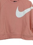 Vorschaubild 2 von Damen Sweatshirt Rosa Gr. 40/L Sportlich Cropped Logo-Print