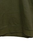 Vorschaubild 3 von Sweatshirt Herren Oliv Gr. 48/M Baumwolle Polyester Uni Sportlich Langarm