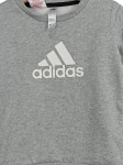 Vorschaubild 4 von Kinder Sweatshirt Gr. 98 Grau Sportlich Baumwolle Logo-Print