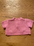 Vorschaubild 2 von Kinder Mädchen Strickjacke Bolero Pink Gr. 86 Charmant