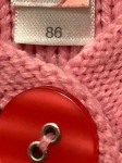 Vorschaubild 5 von Kinder Mädchen Strickjacke Bolero Pink Gr. 86 Charmant