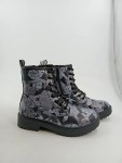 Vorschaubild 2 von Stiefel Damen Gr. 38 Mehrfarbig Synthetik Schnürung Reißverschluss 3 cm