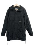 Vorschaubild 1 von Herren Jacke Parka Outdoor Mantel Gr. S 46 Schwarz Kapuze Nylon