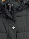 Vorschaubild 3 von Damen Steppweste Gr. 36/S Schwarz Casual mit Kapuze