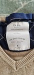 Vorschaubild 4 von Kinder Pullover Gr. 128 Beige V-Ausschnitt Langarm Casual