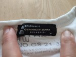Vorschaubild 7 von Herren T-Shirt Casual Weiß Gr. 38/M Logo-Print