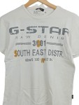 Vorschaubild 4 von Herren T-Shirt Casual Weiß Gr. 38/M Logo-Print