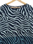 Vorschaubild 2 von Damen Pullover Gr. 44/XXL Zebra Muster Mehrfarbig