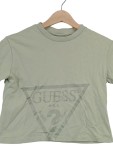 Vorschaubild 2 von Kinder T-Shirt Grün Gr. 50 Logo-Print Casual Baumwolle