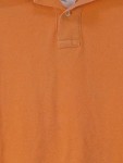Vorschaubild 3 von Herren Poloshirt Orange Gr. 50/L Baumwolle Casual