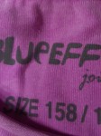Vorschaubild 3 von Langarmshirt Kinder Gr. 158 Lila Baumwolle Elasthan Uni Casual Freizeit Sterne