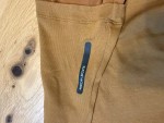 Vorschaubild 5 von Freizeitkleid Damen Braun Gr. 38/M Baumwolle Uni Casual 86 cm