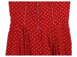 Vorschaubild 6 von PICHNER Dirndl Trachtenkleid Damen Gr. 38 Rot Blumenmuster Baumwolle