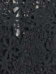 Vorschaubild 8 von Damen Sommerkleid Spitze Floral Muster Gr. 40 Schwarz Feminin