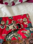 Vorschaubild 4 von Damen Wickelrock Gr. 40 L Mehrfarbig Bohemian Patchwork Minirock