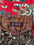 Vorschaubild 6 von Damen Wickelrock Gr. 40 L Mehrfarbig Bohemian Patchwork Minirock