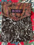 Vorschaubild 5 von Damen Wickelrock Gr. 40 L Mehrfarbig Bohemian Patchwork Minirock