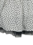 Vorschaubild 3 von Mädchen Freizeitkleid Gr. 86 Weiß Baumwolle Grafisches Muster