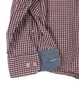 Vorschaubild 4 von Herren Freizeithemd kariert Langarm Gr. 40 Rot Casual