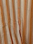 Vorschaubild 5 von Herren Freizeithemd Langarm Gestreift Orange Gr. 50/L