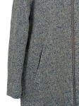 Vorschaubild 3 von Damen Übergangsmantel Gr. 38 Blau Casual Meliert Langarm