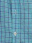 Vorschaubild 2 von Freizeithemd Kinder Blau Gr. 110 Baumwolle Kariert Casual Kurzarm