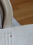 Vorschaubild 5 von Damen Shopper Gold Praktisch Handtasche mit Außentaschen