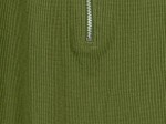 Vorschaubild 6 von Herren Pullover Langarm Reißverschluss Grün Gr. 42
