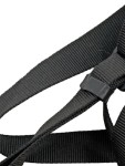 Vorschaubild 6 von Gürteltasche Schwarz Herren Rillenmuster Bauchtasche Crossbody Bag