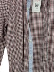 Vorschaubild 3 von Freizeithemd Herren Rot Gr. 36/XXS Baumwolle Kariert Casual Langarm