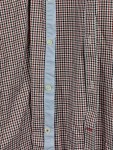 Vorschaubild 5 von Freizeithemd Herren Rot Gr. 36/XXS Baumwolle Kariert Casual Langarm