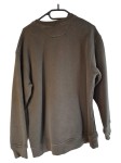 Vorschaubild 2 von Sweatshirt Herren Oliv Gr. 48/M Baumwolle Polyester Uni Sportlich Langarm