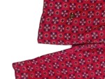 Vorschaubild 6 von Damen Strickjacke Rot gemustert Gr. 38 Casual Baumwolle