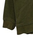 Vorschaubild 4 von Sweatshirt Herren Oliv Gr. 48/M Baumwolle Polyester Uni Sportlich Langarm