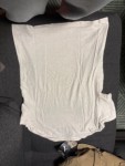 Vorschaubild 5 von Herren T-Shirt Gr. 38 M Beige Logo Print Kurzarm
