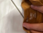 Vorschaubild 4 von MOON ORGANICS Baby Body Langarm Waffelstrick Braun Gr. 6-9 Monate