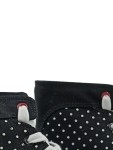Vorschaubild 4 von Damen High Top Sneaker Polka Dot Schwarz Gr. 38 Retro