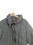 Vorschaubild 3 von Steppjacke Damen Grau Gr. 40/L Polyester Uni Casual Langarm Freizeit