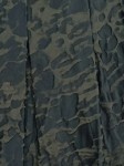Vorschaubild 2 von Damen Faltenrock Gr. 38;M Oliv Strukturmuster Midirock