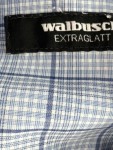 Vorschaubild 6 von Herren Business Hemd kariert Blau Gr. 41 Langarm Baumwolle