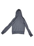 Vorschaubild 2 von Herren Kapuzenpullover Grau Melange Gr. S Baumwolle Polyester