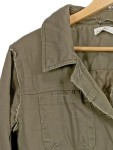 Vorschaubild 6 von Damen Outdoorjacke Gr. 38/M Oliv Baumwolle Praktisch