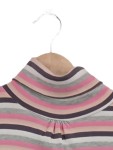 Vorschaubild 2 von Mädchen Rollkragenpullover gestreift Gr. 158 Mehrfarbig Casual