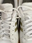 Vorschaubild 6 von Damen Sneaker low Gr. 40 Weiß Gold Sportlich Freizeit